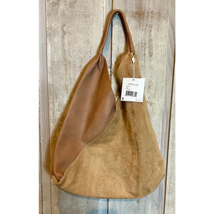 NWT Women's Shiraleah Brown Large Hobo Tote Bag One Size Boho